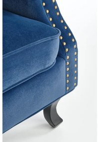 Kreslo CLARUS tmavomodré