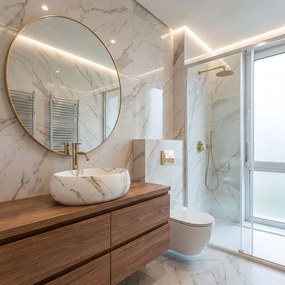 Rea Linda Lava umývadlo, 49 x 34 cm, imitácia kameňa-lava matná, REA-U8568