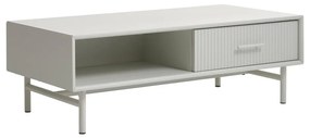 Svetlosivý konferenčný stolík 60x120 cm Palma – Unique Furniture