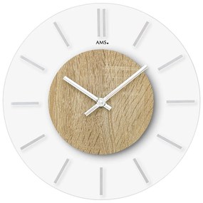 Moderné nástenné hodiny AMS 9660