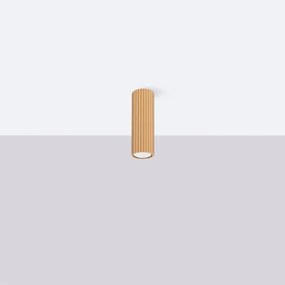 Sollux SL.1550 - Bodové svietidlo KARBON 1xGU10/10W/230V 20 cm zlatá