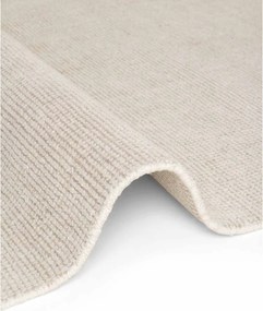 Krémový ručne tkaný vlnený okrúhly koberec ø 160 cm Greenwich – Ted Baker