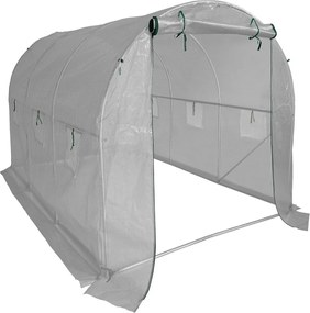 Skleník G21 200 x 300 x 200 cm, biely