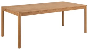 Rozkladací jedálenský stôl Atlantic 200 cm dub prírodný lakovaný