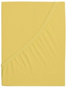 4Home jersey prestieradlo Ideál žltá, 180 x 200 cm