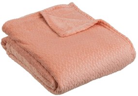 Deka „Fleece Pink", 130 x 160 cm