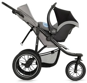 KINDERKRAFT - Športový kočík HELSI2 šedá