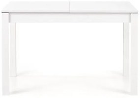 Rozkladací jedálenský stôl 118-158 cm Mauric (biela) (pre 4 6 osôb). Vlastná spoľahlivá doprava až k Vám domov. 1047997