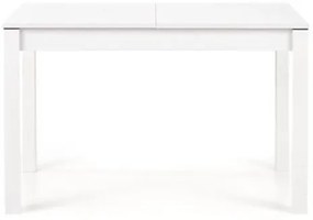 Rozkladací jedálenský stôl 118-158 cm Mauric (biela) (pre 4 6 osôb). Vlastná spoľahlivá doprava až k Vám domov. 1047997