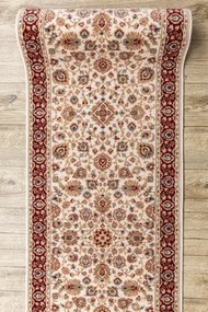 Behúň NAIN 6999 51063 Ornament / Kvety, béžový / bordový