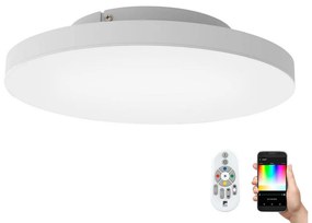 Eglo 99119 - LED RGB Stmievateľné stropné svietidlo TURCONA-C LED/20W/230V + DO