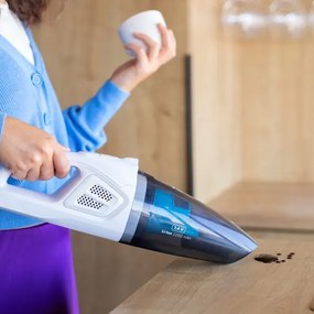 Niceboy ION Hurricane R1 - Nabíjací ručný vysávač 50W/2200 mAh biela/modrá