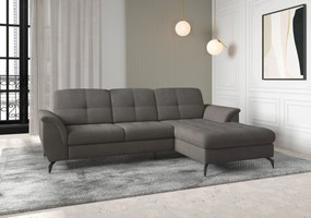 XXXLutz ROHOVÁ SEDAČKA, textil, grafitová Sit & More - Sedačky - 000144013325