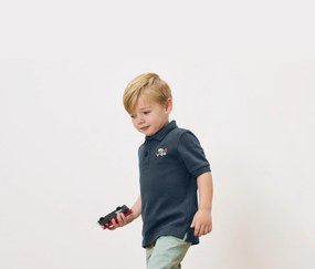 Detské polokošele z bavlneného piké, 2 ks