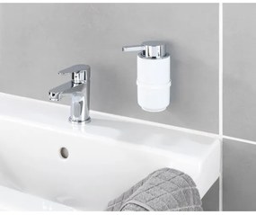 WENKO 54655100 - Dávkovač mydla WOYA 250 ml biela/lesklý chróm