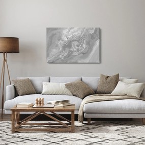 Obraz - Mramor v čiernobielej (90x60 cm)