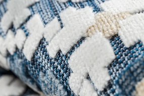 Koberec štrukturálny BOTANIC 65252 Boho - granát