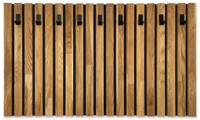Dekorstudio Nástenný vešiak na oblečenie Lamele Panel 100cm