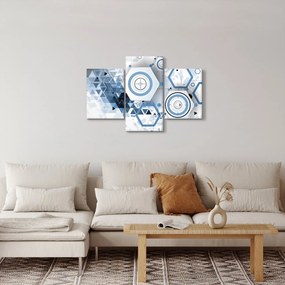 Obraz - Geometrická abstrakcia (90x60 cm)