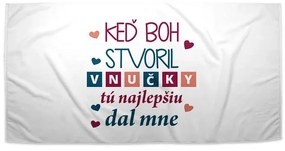 Sablio Uterák Keď Boh stvoril vnučky - 30x50 cm