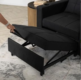 Kreslo JEREMY čierne