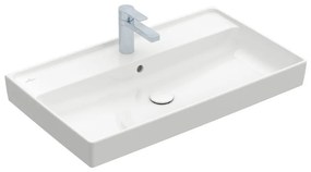 Villeroy & Boch Collaro - Umývadlo na skrinku 800x470 mm, s prepadom, alpská biela 4A338001