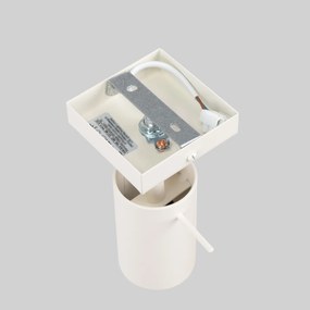 Bodové svietidlo Ring, 1x béžové kovové tienidlo, (možnosť polohovania)