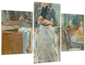 Obraz - Berthe Morisoti, In the Dining Room, reprodukcia (90x60 cm)