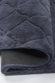 Koberec Rabbit 3D 03 NAVY BLUE rozmery koberec: 140x200 cm