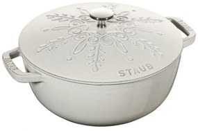 Staub Special Cocotte hrniec 24 cm/3,6 l biela hľuzovka, 112824107