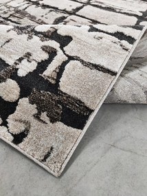 Koberec Miami 128 béžový – obdĺžnikový so vzorom Rozmer: 120x180 cm