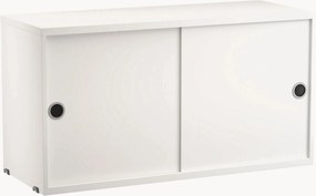 Skrinka's posuvnými dvierkami String System, Š 78 x H 30 cm