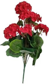 Umelá kvetina Muškát červená, 47 cm​