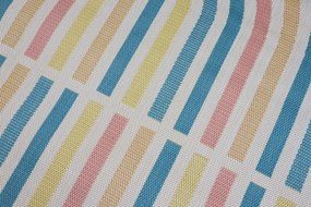 Balta, TRHÁK: Kusový koberec Star 17636-068 - na von aj na doma, 160x230 ovál, viacfarebná, chodba / predsieň