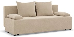 Dvojmiestna pohovka FERMO Poso rozkladacia, krémová