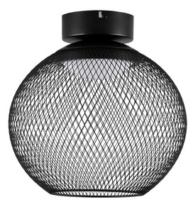 LED čierne moderné stropné svietidlo Kinetic 30