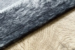 Koberec PATCHWORK 21716 sivý - imitácia kože krava