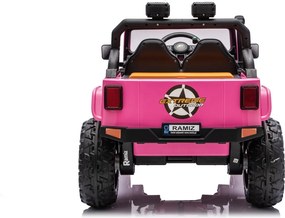 Ramiz Auto Jeep Monster ružové