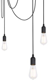 GLOBO A110-5 - Závesné osvetlenie MARACANA 5xE27/60W/230V