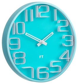 Dizajnové nástenné hodiny Future Time FT8010BL Numbers 30cm