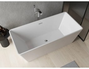 Mexen MALAGA VOĽNE STOJACA VANA Biela 170 x 80 CM + sifón automat, 51421708000