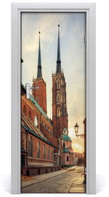 Fototapeta samolepiace na dvere Vratislav Poľsko 75x205 cm