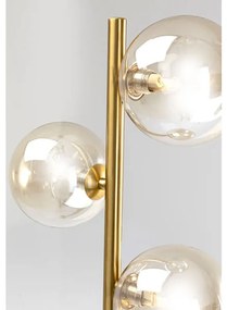 Three Balls Gold stojacia lampa zlatá