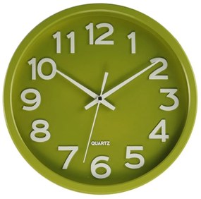 Plastové dizajnové hodiny JVD HX2413.4 zelené