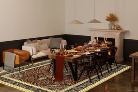 Berfin Dywany, Kusový koberec Anatolia 5858 B (Red), 100x200, červená, chodba / predsieň