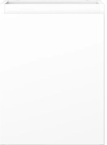 Mexen Orio, kúpeľňová skrinka 35 cm, 1 dvierka, biela matná, 91A11-03547-1-BF01