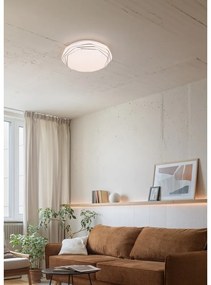 Biele LED stropné svietidlo ø 38 cm Dizzy – Trio