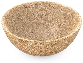 Umývadlo Soft32, béžové natural / na dosku