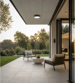 Brilagi - Kúpeľňové stropné svietidlo CLARE 2xE27/24W/230V pr. 30 cm antracit IP54