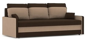 Veľká rozkladacia pohovka MILTON model 2 Hnedá/cappuccino